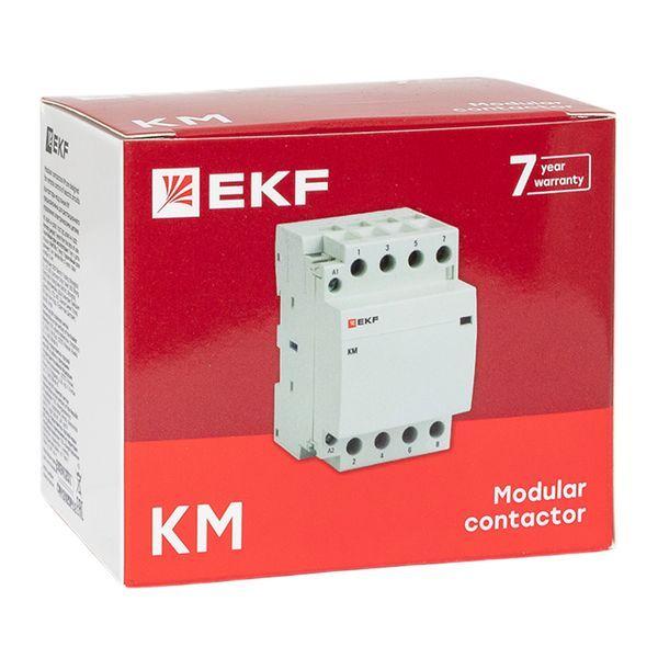  Контактор модульный 4NО 3мод. 24В AC КМ 25А PROxima EKF km-3-25-40-24v фото в каталоге от BTSprom.by