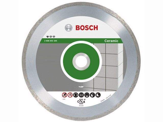 алмазный круг 115х22 мм по керамике сплошн. standard for ceramic bosch (сухая резка) 2608602201 от BTSprom.by