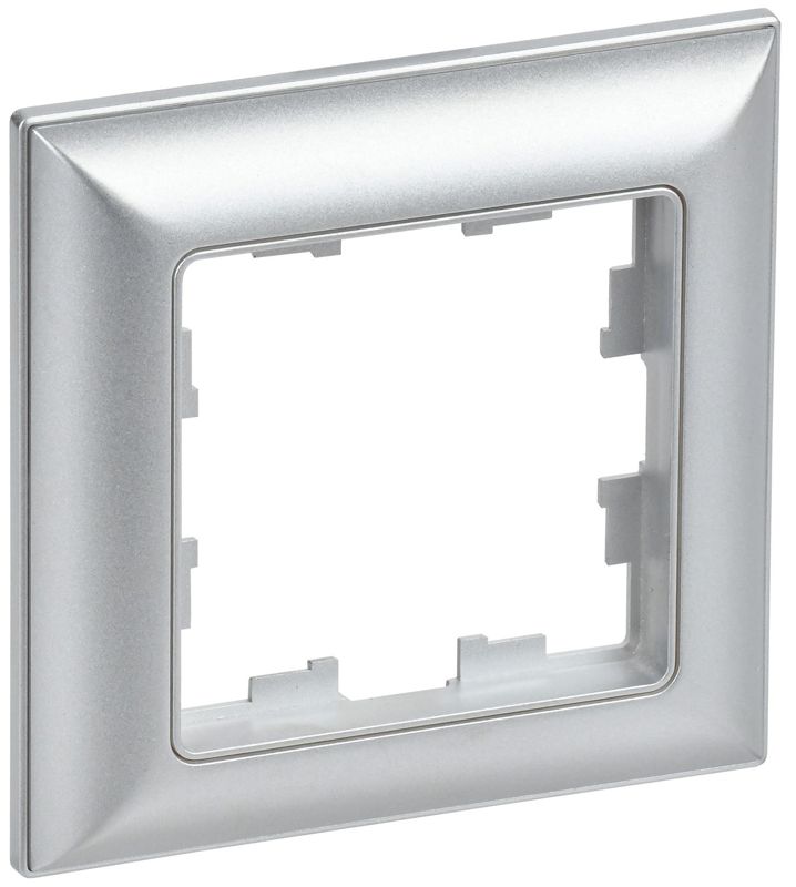 рамка 1-м brite ру-1-бр алюм./алюм. iek br-m12-12-k47 от BTSprom.by