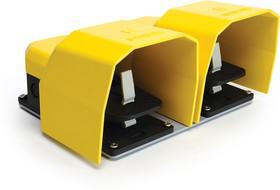 педаль двойная 2х(1но+1нз)+2х(1но+1нз) с возм. подкл. аксессуаров одна скорость emas pdka22gg10 от BTSprom.by