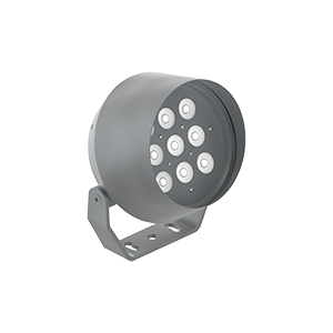 светильник светодиодный архитектурный frieze m 45вт 5000к линзованный 12град. ral7045 сер. varton v1-g1-71442-04l10-6604550 от BTSprom.by