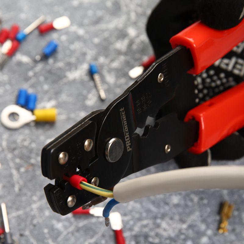  Кримпер для обжима автоклемм изолированных и неизолированных 0.10-6.0кв.мм (ht-202B) PROCONNECT 12-3032-4 фото в каталоге от BTSprom.by