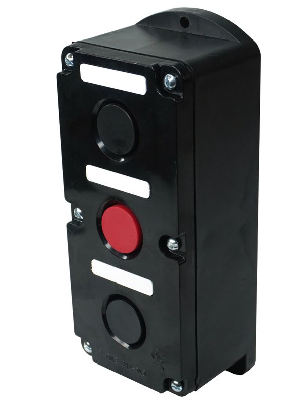 пост управления пке 212-3 у3 10а 660в 3 элемента черн. и красн. цилиндр накладной ip40 электротехник et519070 от BTSprom.by