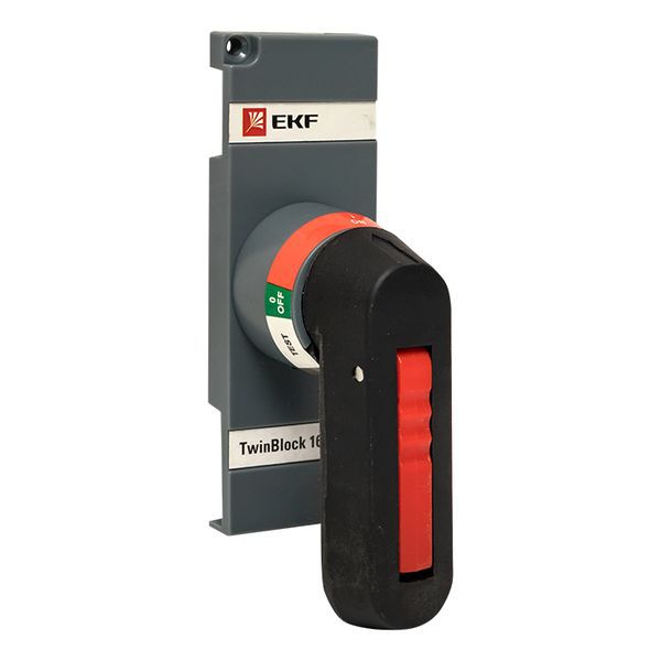 рукоятка управления для прямой установки на рубильники реверсивные (i-0-ii) twinblock 160-250а proxima ekf tb-160-250-fh-rev от BTSprom.by