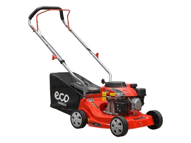газонокосилка бензиновая eco lg-435 (3.5 л.с., шир. 40 см, ручной привод, пластик. корпус, травосборник 40 л) lg-435 от BTSprom.by