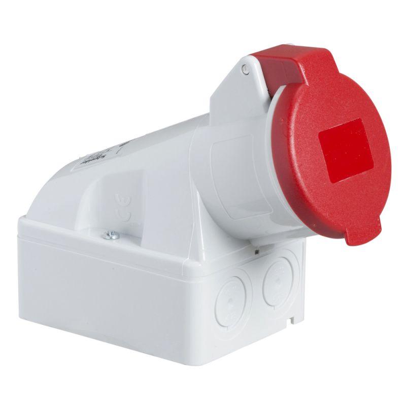 розетка настенная 32а 380в 3p+e винт. клеммы ip44 sche 83120 от BTSprom.by