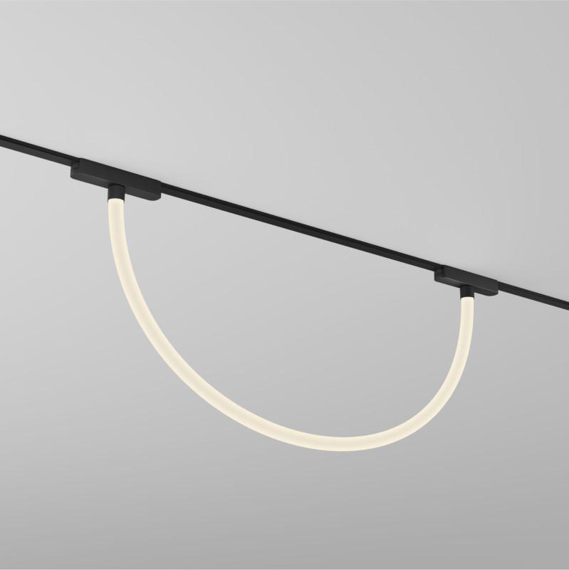 светильник для трека air ray 3000 со светодиодом 22хl1000мм 48в dc 12вт ra=90 360град. 3000к ip20 черн. алюм. denkirs dk5327-bk от BTSprom.by