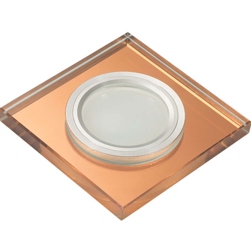 светильник декоративный luciole dls-l107 gu5.3 chrome/bronze gu5.3 хром/стекло/бронз. fametto fametto ul-00000358 от BTSprom.by
