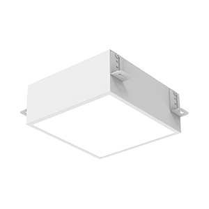 светильник светодиодный dl-grill cri90 для потолка грильято 200х200мм 15вт 4000к 186х186х80мм ip54 встраив. ral9003 бел. муар диммер dali varton v1-r0-01810-10d01-5401540 от BTSprom.by