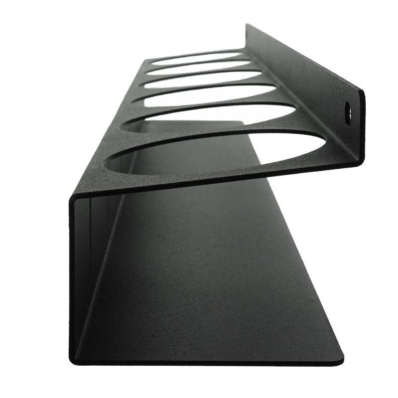  Держатель-органайзер для баллончиков настенный с крючками черн. Rexant 38-0653 фото в каталоге от BTSprom.by