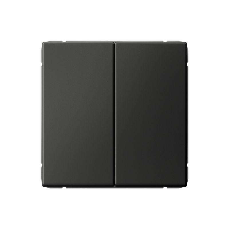  Выключатель 2-кл. ArtGallery 10AX быстрозажим. клем. механизм базальт SE GAL001451S фото в каталоге от BTSprom.by