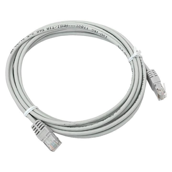 патч-корд кат.5e utp неэкранир. pvc сер. 3.0м teracom pro ekf trp-5eutp-pvc-3m-gy от BTSprom.by