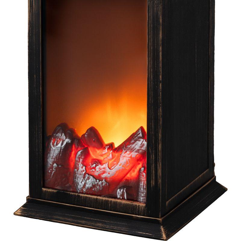  Камин светодиодный "Рустик" 14х14х28см с эффектом живого огня 3хAA (не в комплекте) Neon-Night 511-028 фото в каталоге от BTSprom.by