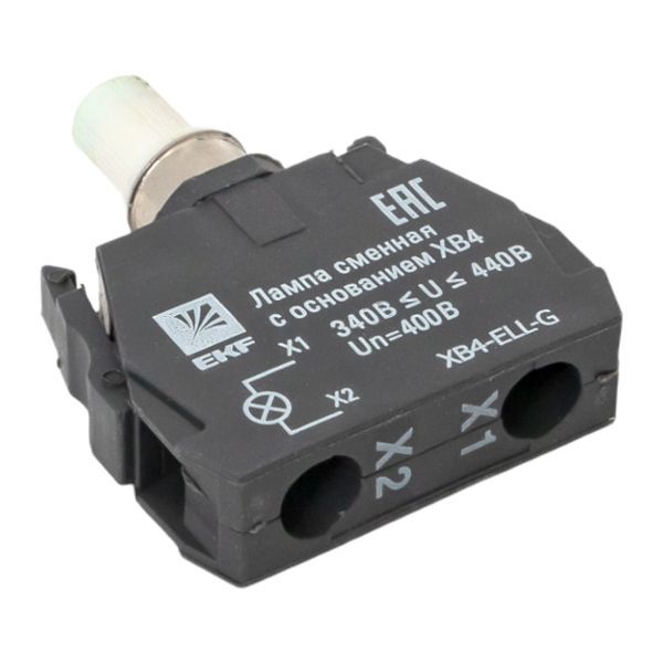  Лампа сменная с основанием XB4 зел. 400В PROxima EKF XB4-ELL-G фото в каталоге от BTSprom.by