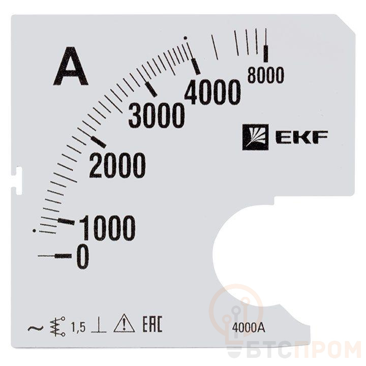 Шкала сменная для A961 4000/5А-1.5 PROxima EKF s-a961-4000 фото в каталоге от BTSprom.by  Шкала сменная для A961 4000/5А-1.5 PROxima EKF s-a961-4000 фото в каталоге от BTSprom.by