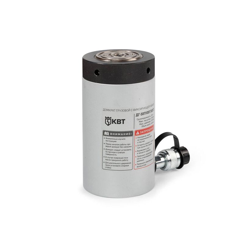 домкрат грузовой с фиксирующей гайкой дг30п100г квт 84583 от BTSprom.by