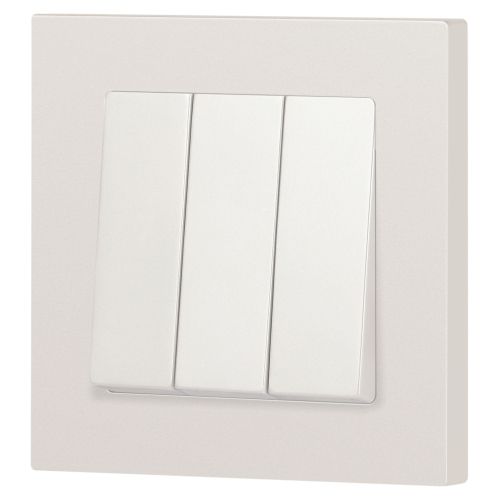  Выключатель 3-кл. СП Accent 6-106-06 10А IP20 250В AL/CU перламутр. Intro Б0063542 фото в каталоге от BTSprom.by