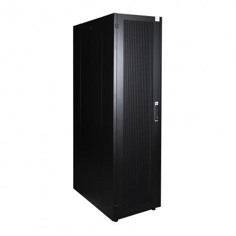 шкаф напольный 19дюйм 22u 600х1000 передн. дверь перфорир.; задн. стенка перфорир. сер. datarex dr-721130 от BTSprom.by