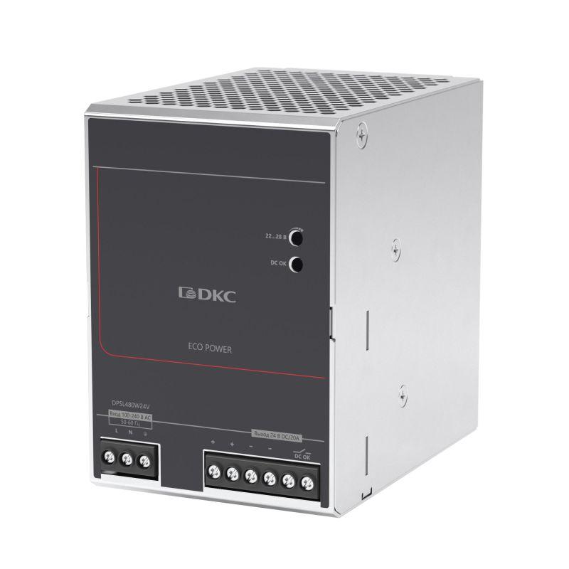 источник питания "eco power" 1ф 480вт 20а 24в dkc dpsl480w24v от BTSprom.by