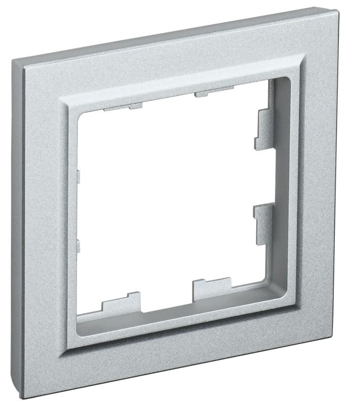 рамка 1-м brite ру-1-бра алюм. iek br-m12-k47 от BTSprom.by