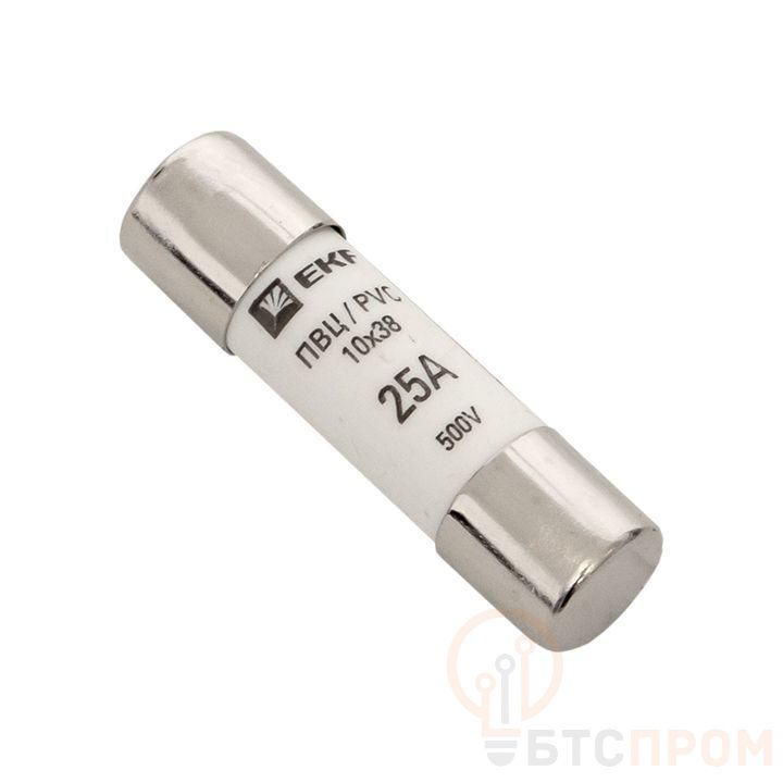 Вставка плавкая цилиндрическая ПВЦ 10х38 25А EKF pvc-10x38-25 фото в каталоге от BTSprom.by  Вставка плавкая цилиндрическая ПВЦ 10х38 25А EKF pvc-10x38-25 фото в каталоге от BTSprom.by