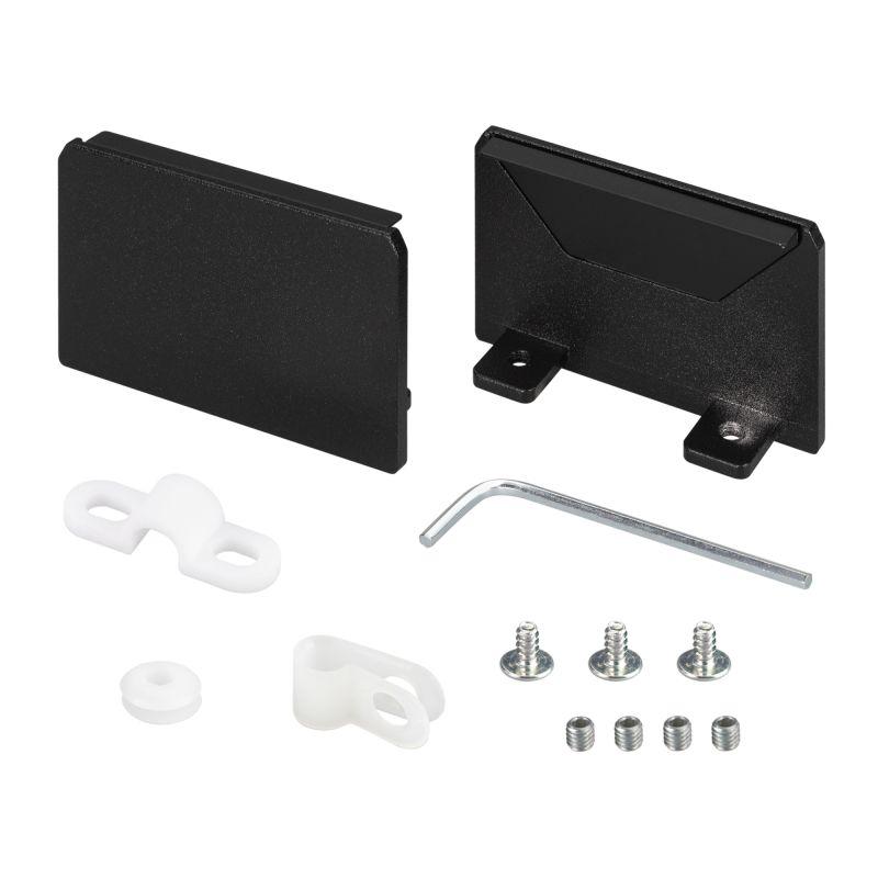 заглушка sl-linia69-fantom seamless black глухая металл arlight 034874 от BTSprom.by