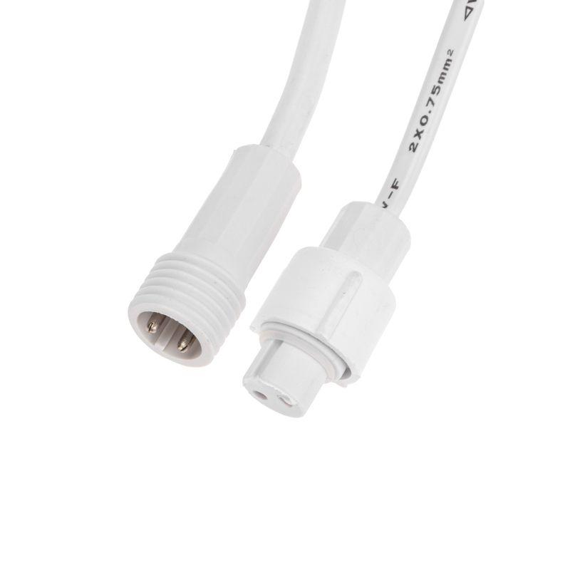  Гирлянда светодиодная "Светодиодный Дождь" 2х1.5м 360LED син. 23Вт 230В IP65 постоян. свечение провод бел. Neon-Night 235-113 фото в каталоге от BTSprom.by