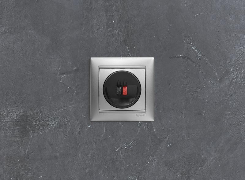  Розетка акустическая одиночная СП Valena механизм алюм. Leg 770223 фото в каталоге от BTSprom.by