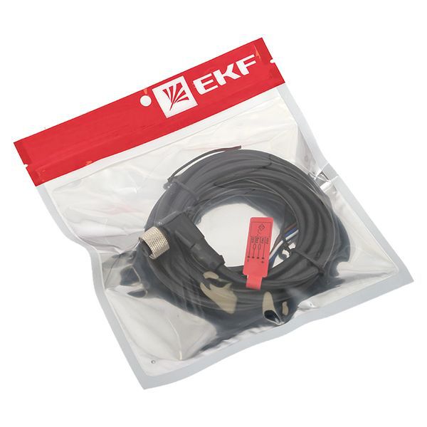  Кабель-разъем М12 4-PIN угловой EKF PLG-12L-4-2 фото в каталоге от BTSprom.by