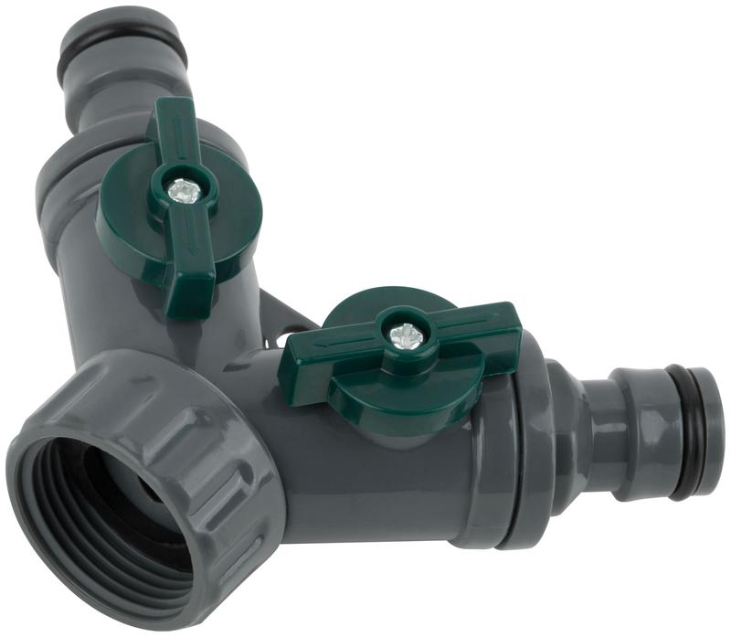  Распределитель 2-х канальный пластиковый FIT 77425 фото в каталоге от BTSprom.by