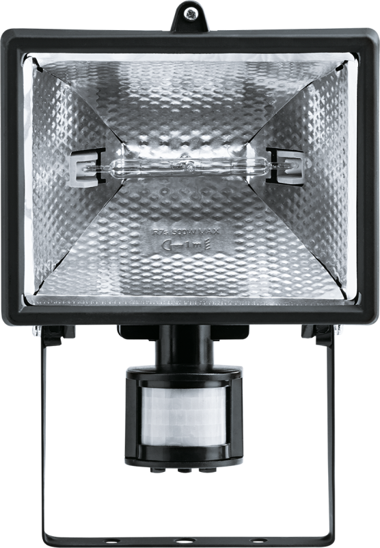 прожектор 94 611 nfl-sh1-500-r7s/bl 500вт r7s ip44 (ио 500вт черн. с датчиком движ.) navigator 94611 от BTSprom.by