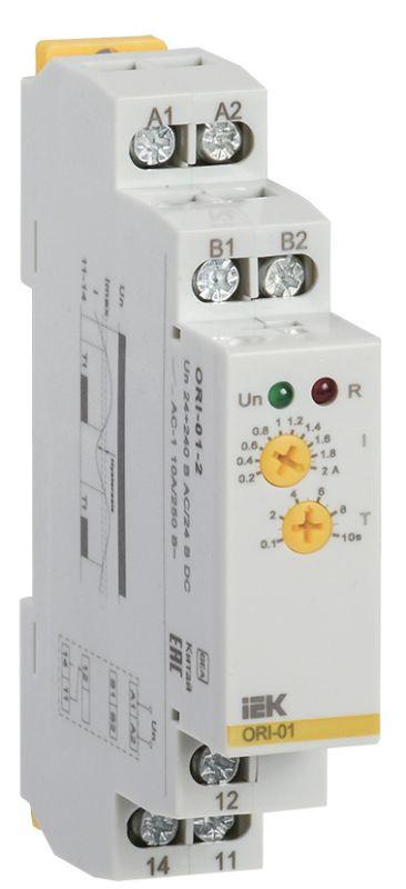 реле тока ori 0.2-2а 24-240в ac/24в dc iek ori-01-2 от BTSprom.by