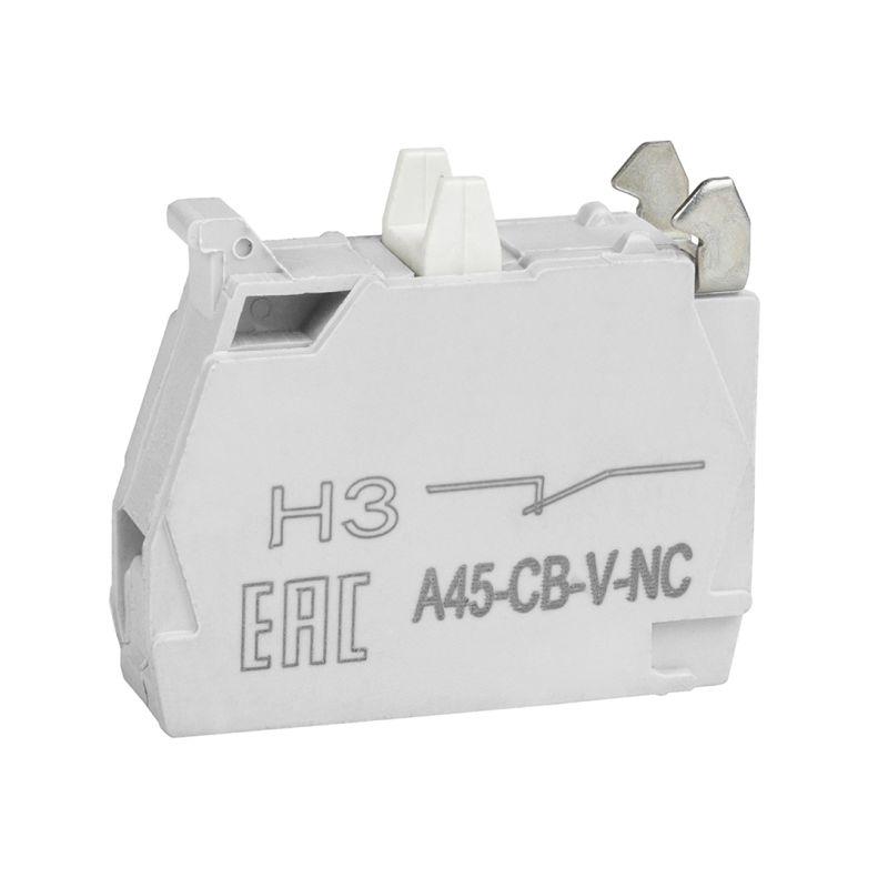 блок контактный optisignal d22 a45-cb-v-nc 1нз винтовой зажим zbe102 кэаз 332201 от BTSprom.by