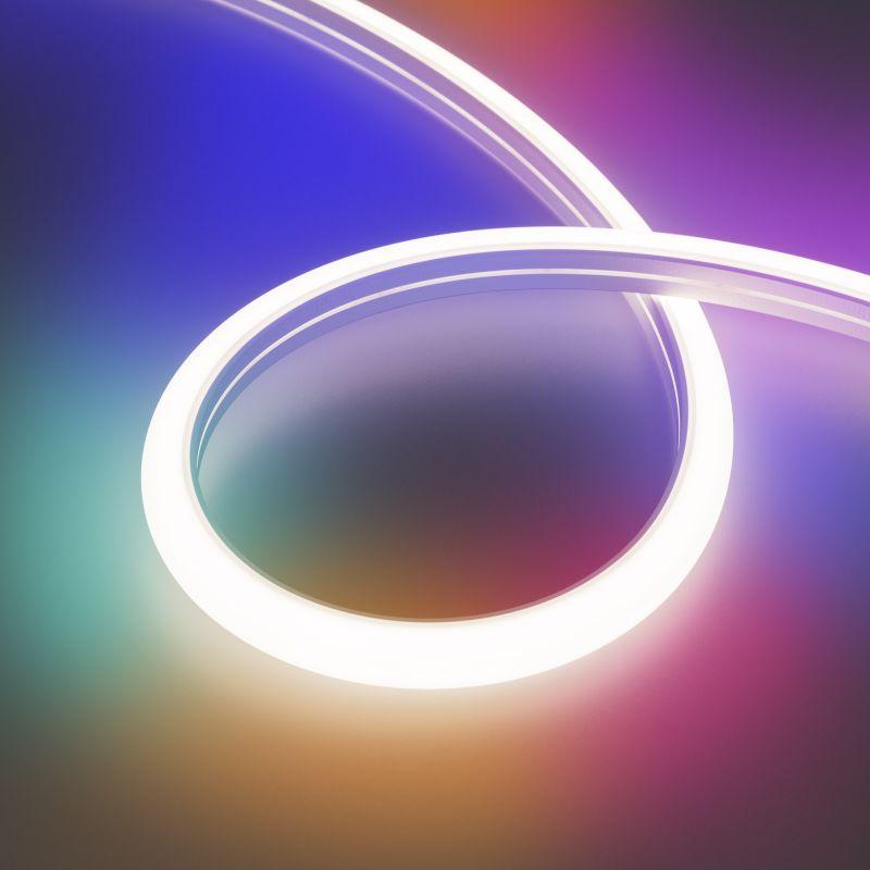 лента светодиодная dmx moonlight-top-b84-16х15mm 24v rgb-px7 360deg 18вт/м ip67 wire x2 боков. вывод герметичная (уп.5м) arlight 045437 от BTSprom.by