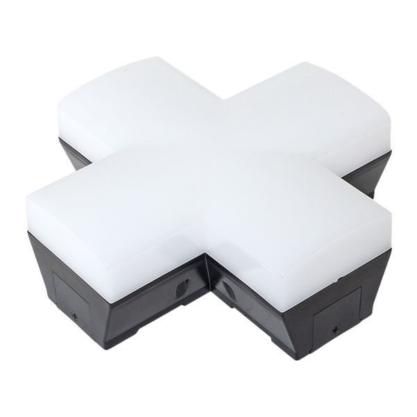  Коннектор фигурный для светодиод. линейных светильников ДБО-X 12Вт 4000К IP20 черн. LUMA EKF LBL-X-12-B-4000 фото в каталоге от BTSprom.by