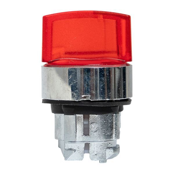  Механизм переключателя исполнительный XB4 IP65 на 3 положения возвратный без фиксации с подсветкой с короткой ручкой красн. EKF XB4BD3L-R-65 фото в каталоге от BTSprom.by