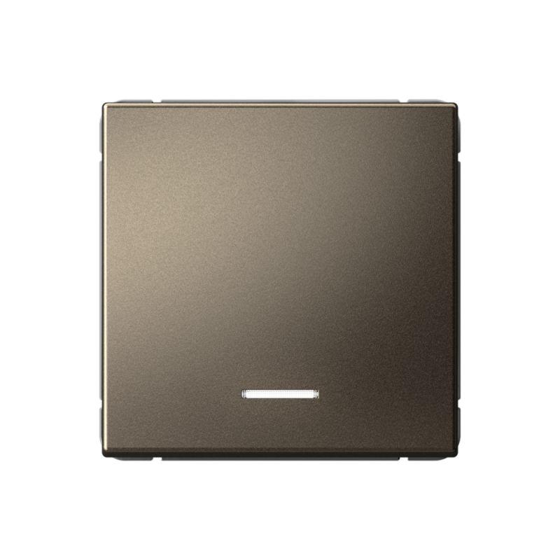 выключатель 1-кл. artgallery 10ax с подсветкой быстрозажим. клем. механизм мокко se gal000613s от BTSprom.by