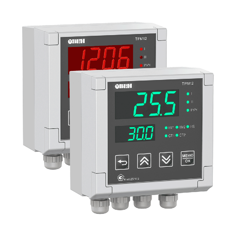 измеритель-регулятор микропроцессорный трм12-н.у3.рр овен 144387 от BTSprom.by