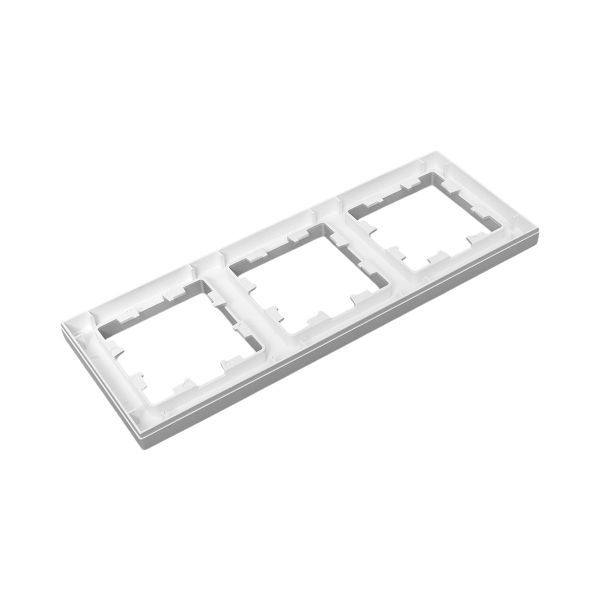  Рамка 3-м Эпика пластик алюм. EKF UP1-FPA-03 фото в каталоге от BTSprom.by