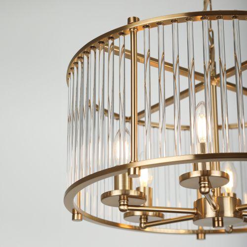  Люстра Erin 4112-306 40Вт 6хE14 дизайн Rivoli Б0061972 фото в каталоге от BTSprom.by