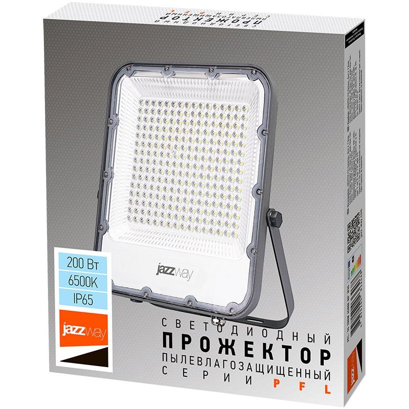  Прожектор светодиодный PFL-S5 200Вт 6500К IP65 80град. ДО с клапаном с линзовым модулем Pro+ JazzWay 5036468 фото в каталоге от BTSprom.by
