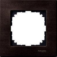  Рамка 1-м Merten деревян. венге SchE MTN4051-3471 фото в каталоге от BTSprom.by