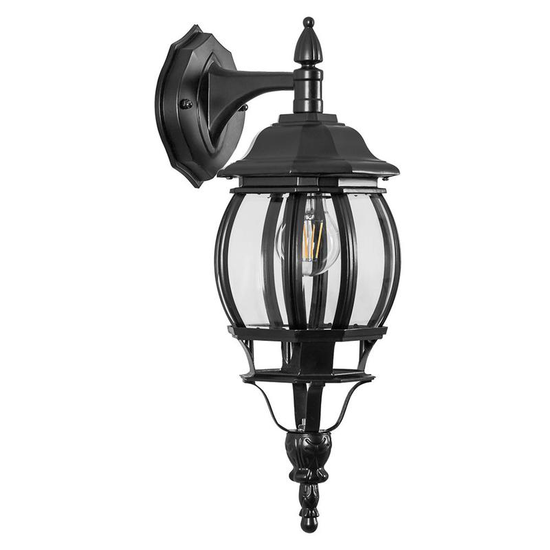 светильник садово-парковый 100вт 230в e27 черн. 8102/pl8102 (на стену вниз) feron 11098 от BTSprom.by