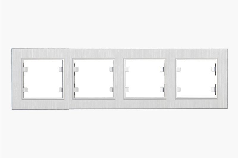 рамка 4-м karea line star жемчуж. makel 86100704 от BTSprom.by