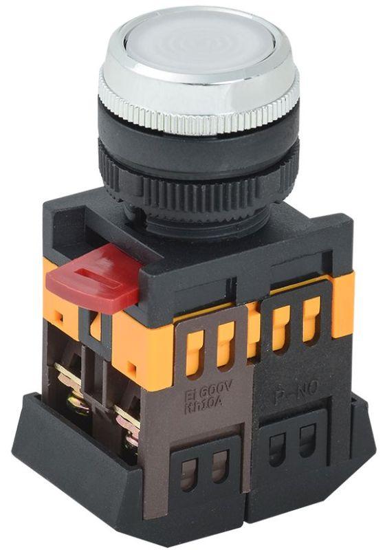 кнопка ablfs-22 d22мм 1но+1нз 240в неон бел. generica bbt30-ablfs-k01 от BTSprom.by