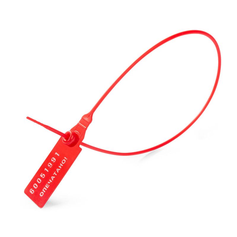 пломба номерная универсал-350 красн. fortisflex 102087 от BTSprom.by