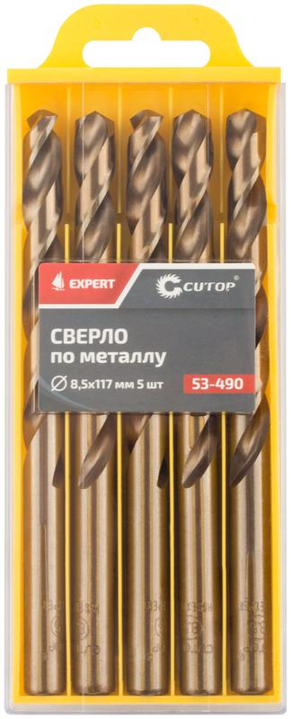 Сверло по металлу EXPERT 8.5х117мм (уп.5шт) Cutop 53-490 фото в каталоге от BTSprom.by