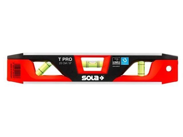 уровень 230мм 3 глазка пластм. магнит. t pro (sola) 01430801 от BTSprom.by