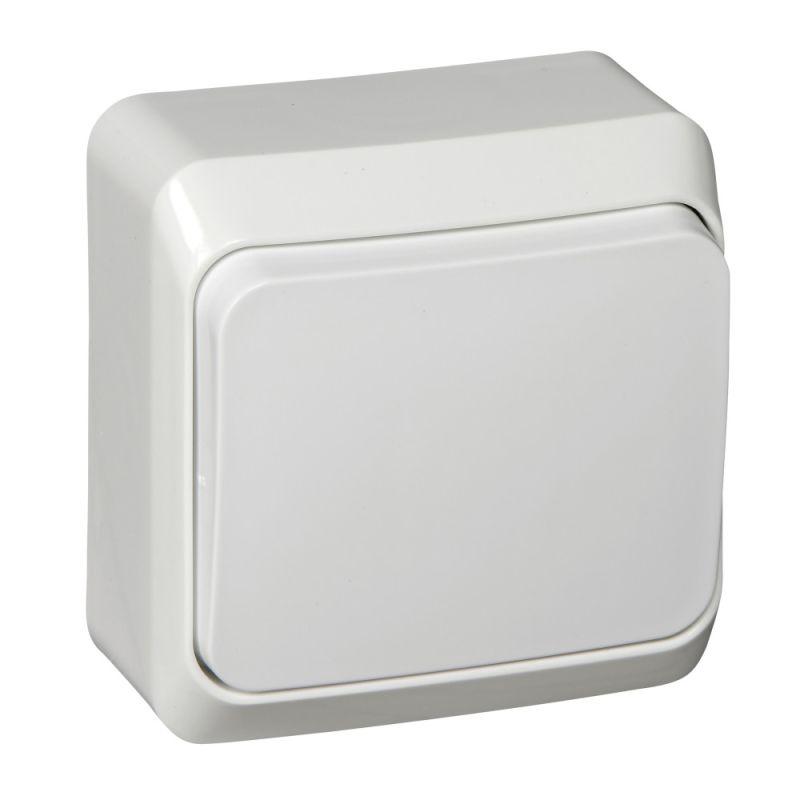 переключатель проходной 1-кл. оп этюд 10а ip20 бел. se ba10-004b от BTSprom.by