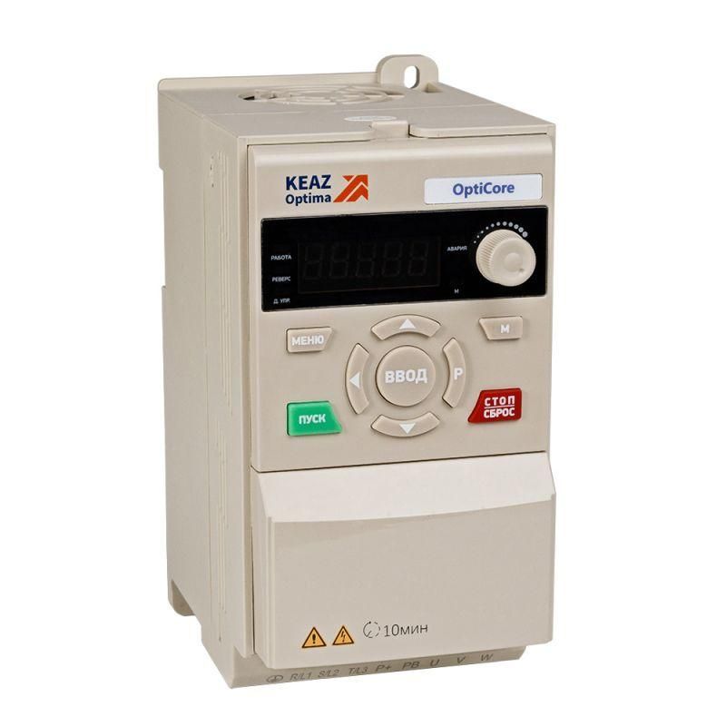 преобразователь частоты opticore b100-н7k5-380-т кэаз 337063 от BTSprom.by